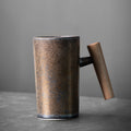 Creative Retro Wooden Handle Mug - Coffee Tea Cup | Woodybeing style 3 Home & Garden woodybeing IMG_8400