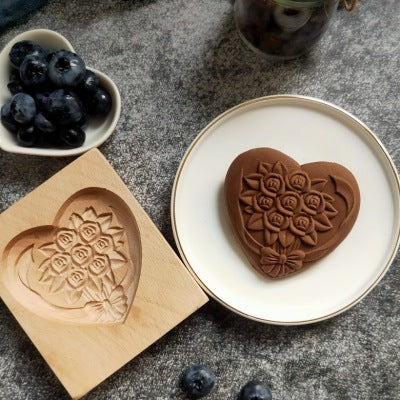Wooden Carving Gingerbread, Biscuit Mold - woodybeingllc