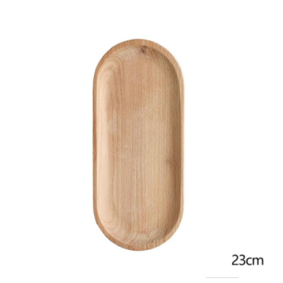 Hand Craved Coffe Plate • 100% Walnut/Beech/Acacia - woodybeingllc
