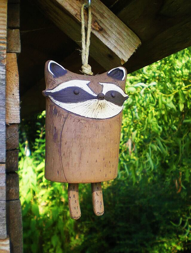 Animal Wind Chimes Handmade Garden Decoration Pendant - woodybeingllc
