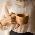 Outdoor Portable wooden cup - woodybeingllc