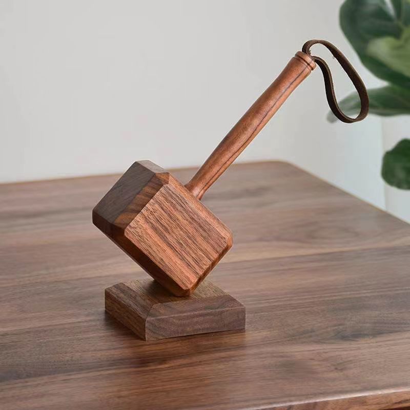 Wooden Thor Hammer Bottle Remover - woodybeingllc