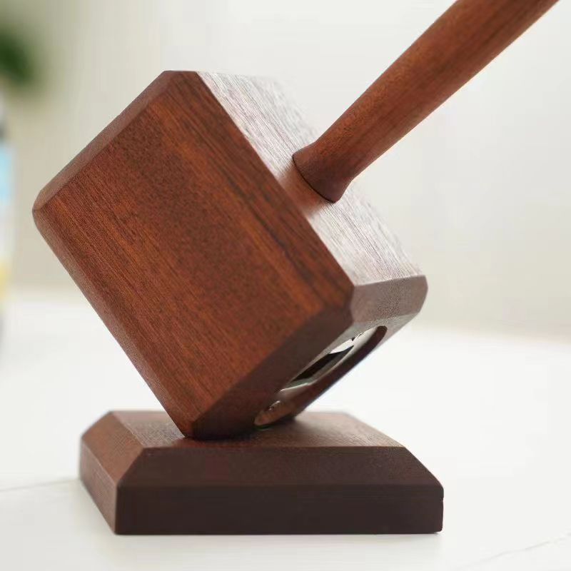 Wooden Thor Hammer Bottle Remover - woodybeingllc