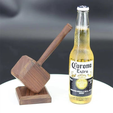 Wooden Thor Hammer Bottle Remover - woodybeingllc