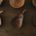 Hand Carved Fruit Shape Wooden Plate - woodybeingllc