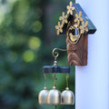 Japanese Style Garden Metal Love Nest Wind Chime - woodybeingllc