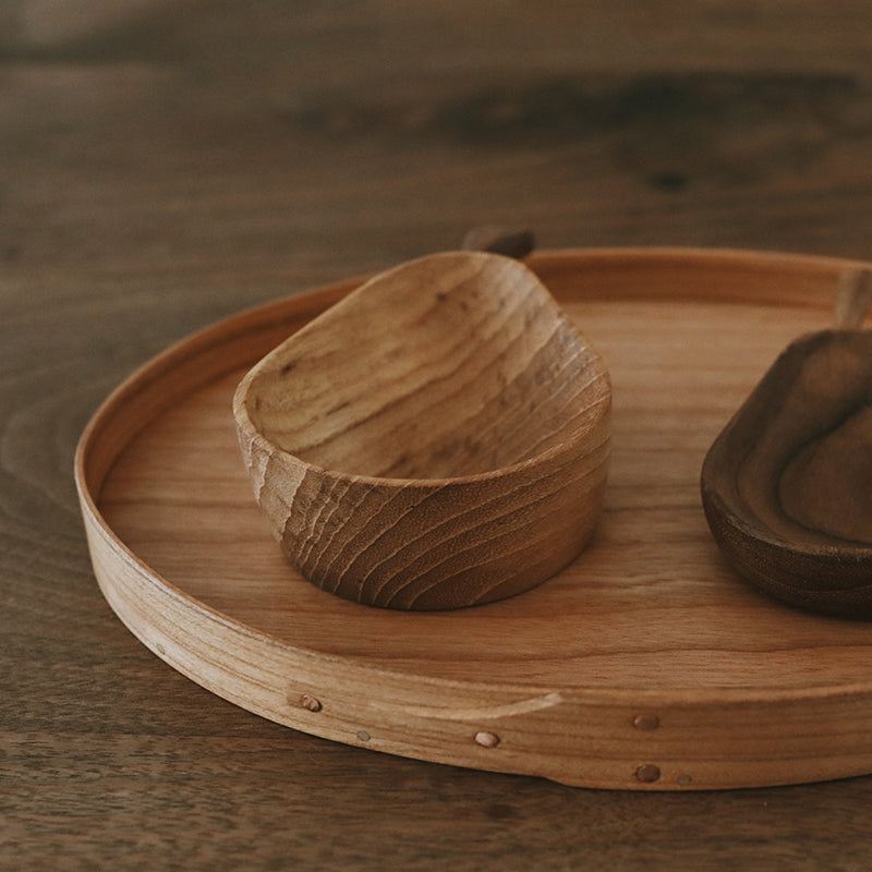 Hand Carved Fruit Shape Wooden Plate - woodybeingllc