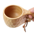 Outdoor Portable wooden cup - woodybeingllc