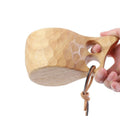 Outdoor Portable wooden cup - woodybeingllc