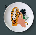 Painting Board Hanging Ceramic Plate/Wall Decoration - woodybeingllc