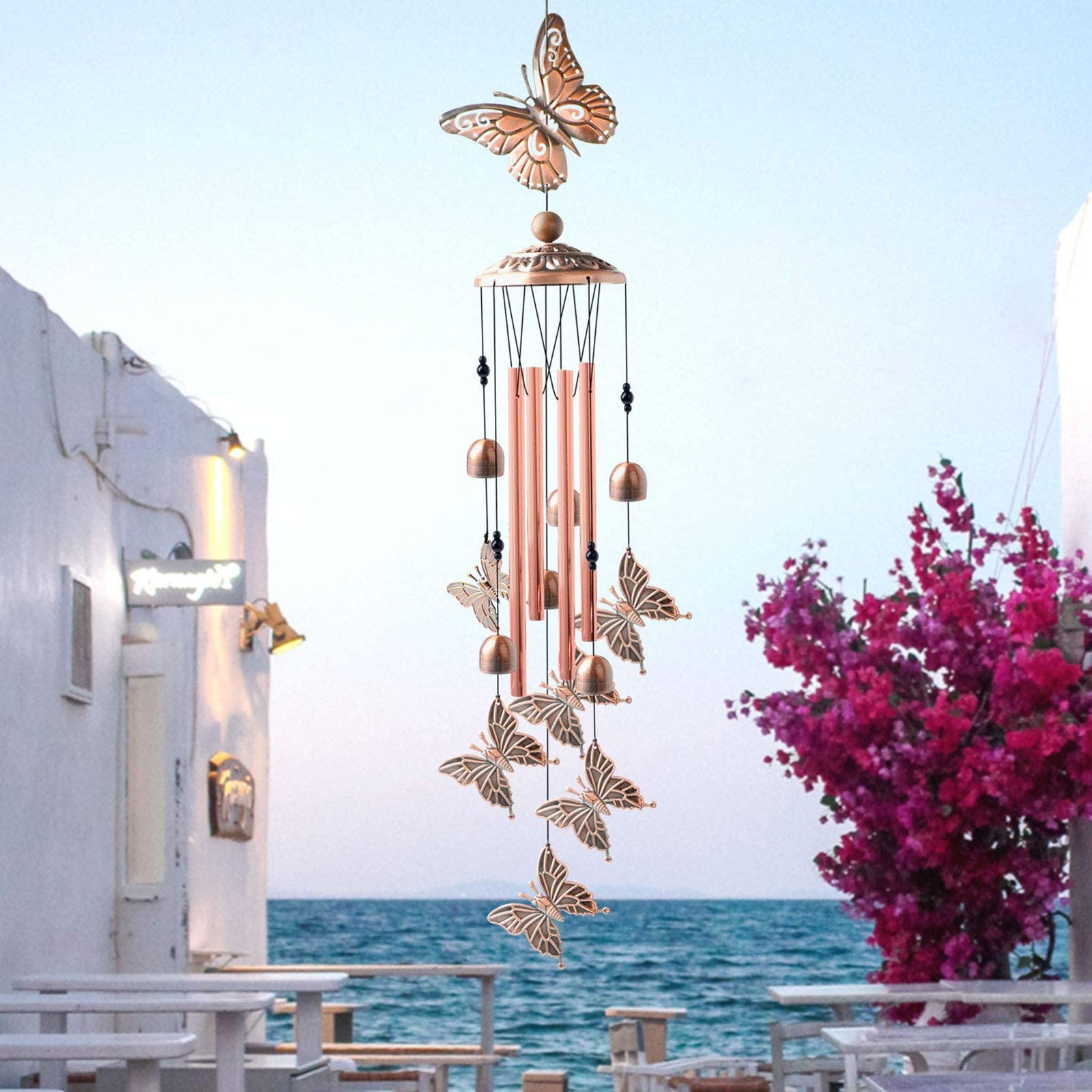 Wrought Iron Wind Chime - woodybeingllc