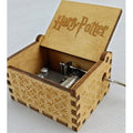 Antique Carved Wooden Hand Crank Music Box - woodybeingllc