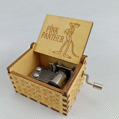 Antique Carved Wooden Hand Crank Music Box - woodybeingllc