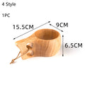 Outdoor Portable wooden cup - woodybeingllc