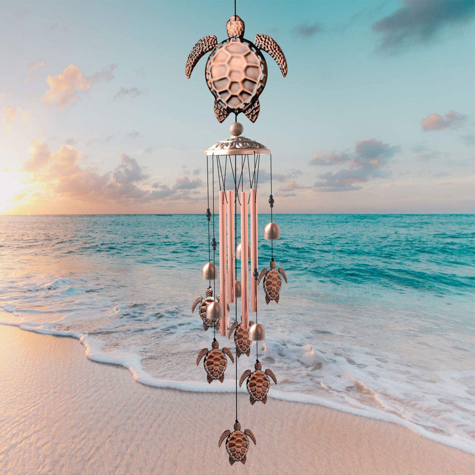 Wrought Iron Wind Chime - woodybeingllc